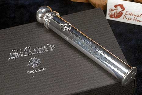 Sillems Pipe Tamper silvered